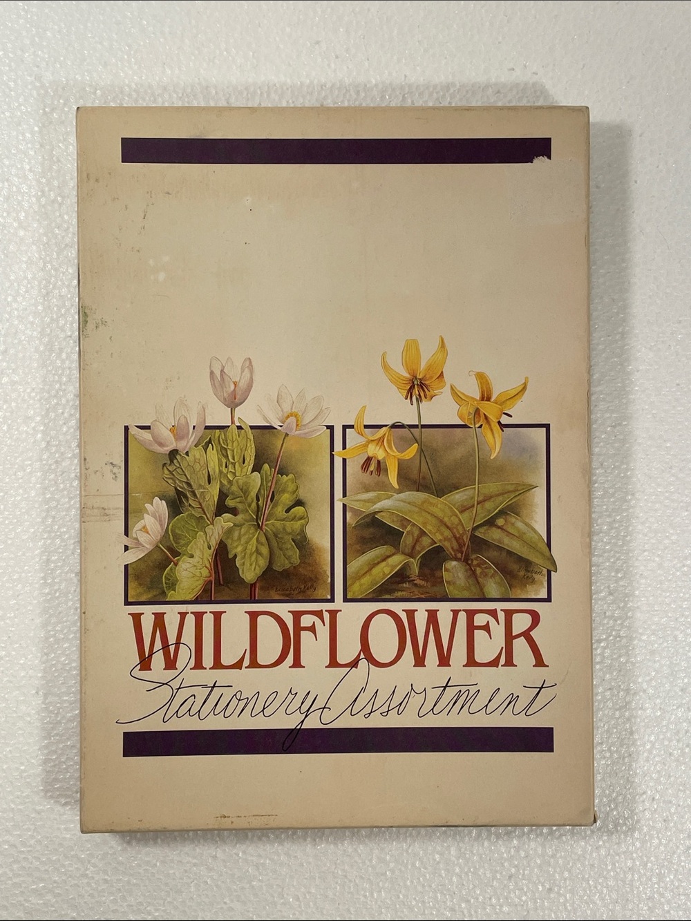 Vintage Wildflower Stationery